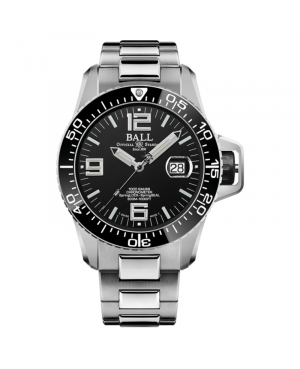 Szwajcarski sportowy zegarek męski Ball Engineer Hydrocarbon EOD DM3200A-S2C-BK