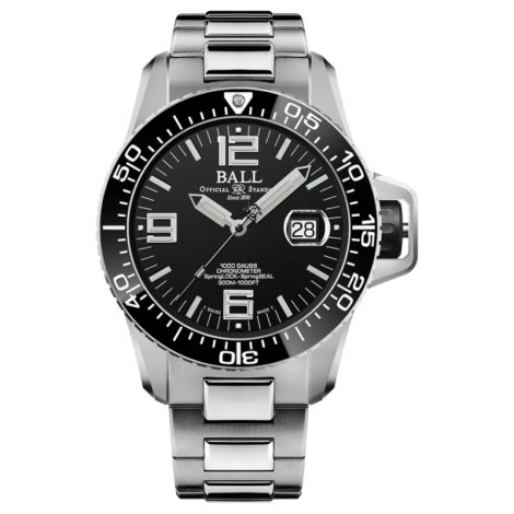 Szwajcarski sportowy zegarek męski Ball Engineer Hydrocarbon EOD DM3200A-S2C-BK