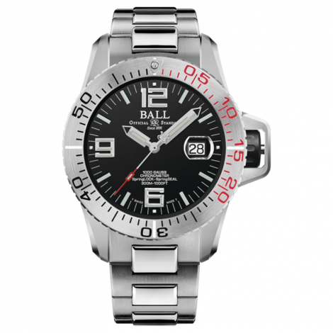 Szwajcarski sportowy zegarek męski Ball Engineer Hydrocarbon EOD DM3200A-S1C-BK