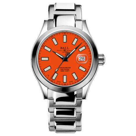 Szwajcarski elegancki zegarek męski Ball Engineer III Marvelight Chronometer NM9026C-S39CJ-OR