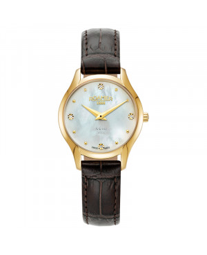 Szwajcarski elegancki zegarek damski Roamer Soleure Diamond 547857 48 25 05