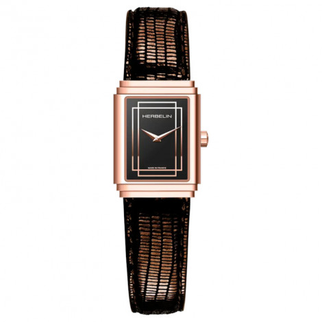 Elegancki zegarek damski Herbelin Art Deco 17577PR04BR