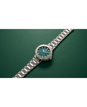 Szwajcarski, damski zegarek do nurkowania ORIS Aquis Date X Bracenet 01 733 7770 4137-07 8 18 05P (01733777041370781805P)