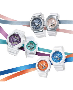 Sportowy damski zegarek Casio  G-Shock Women GM-S2100WS-7AER