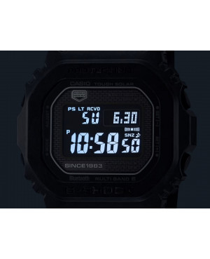Sportowy zegarek męski Casio G-Shock 40th Anniversary Carbon Edition GCW-B5000UN-1ER