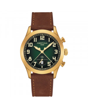 Szwajcarski elegancki zegarek męski Certina DS Pilot C024.617.36.092.00