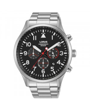 Sportowy zegarek męski Lorus Chronograph RT363JX9