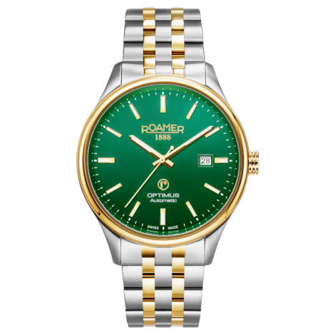 Szwajcarski elegancki zegarek męski Roamer Optimus 983983 47 75 50