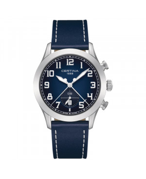 Szwajcarski elegancki zegarek męski Certina DS Pilot C024.617.16.042.00