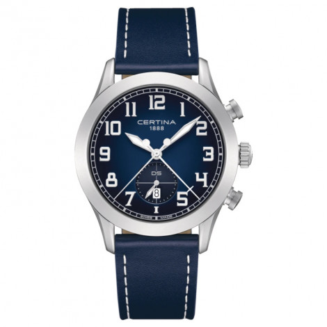 Szwajcarski elegancki zegarek męski Certina DS Pilot C024.617.16.042.00