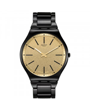 Szwajcarski modowy zegarek damski Swatch Dashing Slate SS07B109G