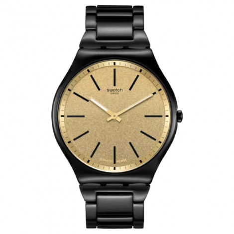 Szwajcarski modowy zegarek damski Swatch Dashing Slate SS07B109G