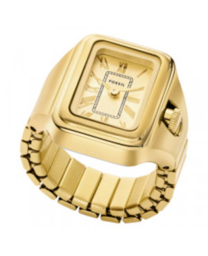 Modowy zegarek damski w formie pierścionka Fossil Raquel Watch Ring ES5343