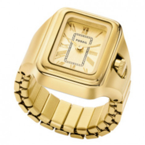 Modowy zegarek damski w formie pierścionka Fossil Raquel Watch Ring ES5343
