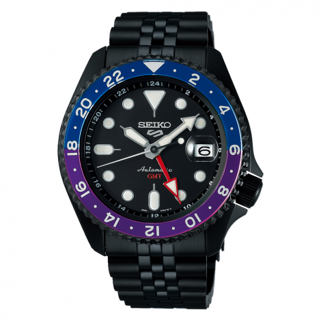 Sportowy zegarek męski SEIKO 5 Sports GMT SKX Sense Style Yuto Horigome Limited Edition SSK027K1