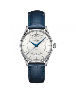 Szwajcarski elegancki zegarek męski Certina DS-1 Day-Date C029.430.16.011.00