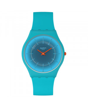 Szwajcarski modowy zegarek Swatch Radiantly Teal SS08N114