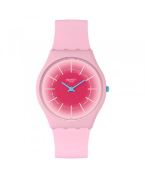 Szwajcarski modowy zegarek Swatch Radiantly Pink SS08P110
