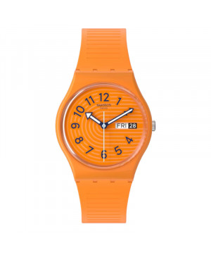 Szwajcarski modowy zegarek Swatch Trendy Lines In Sienna SO28O703