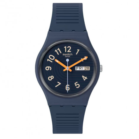 Szwajcarski modowy zegarek Swatch SO28I700 Trendy Lines At Night