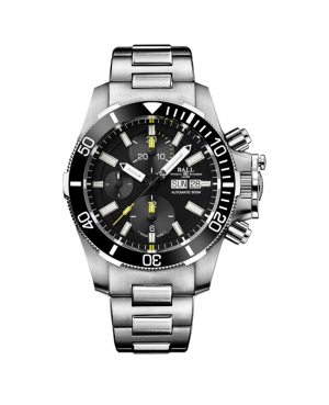 Szwajcarski zegarek męski do nurkowania BALL Engineer Hydrocarbon Submarine Warfare Ceramic Chronograph DC2236A-SJ-BK