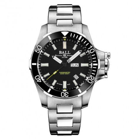 Szwajcarski zegarek męski do nurkowania BALL Engineer Hydrocarbon Submarine Warfare Ceramic Automatic Chronometer DM2236A-SCJ-BK