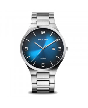 Klasyczny zegarek męski BERING Classic Saphire Titanium 15240-777