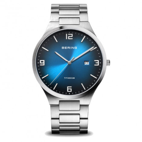 Klasyczny zegarek męski BERING Classic Saphire Titanium 15240-777