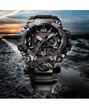 Sportowy zegarek męski Casio G-Shock Master of G - Land Mudmaster GWG-B1000-1AER (GWGB10001AER)