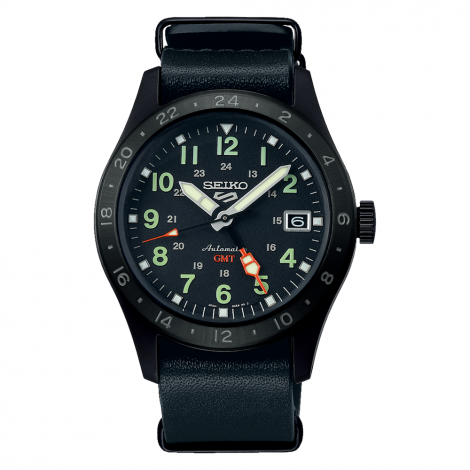Sportowy zegarek męski SEIKO 5 Sports Field Street Style GMT SSK025K1
