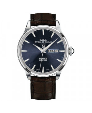 Szwajcarski elegancki zegarek męski BALL Trainmaster Eternity NM2080D-LJ-BE