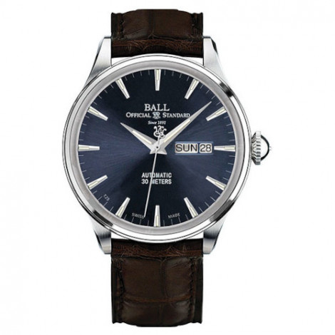 Szwajcarski elegancki zegarek męski BALL Trainmaster Eternity NM2080D-LJ-BE