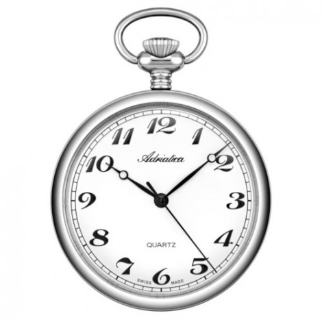 Szwajcarski klasyczny zegarek kieszonkowy Adriatica A7001.5323Q