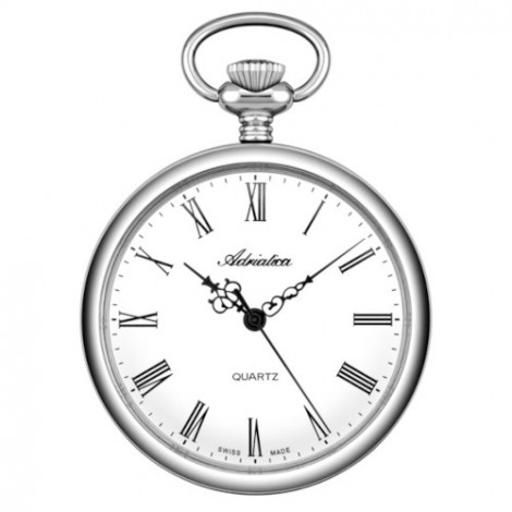 Szwajcarski klasyczny zegarek kieszonkowy Adriatica A7001.5333Q
