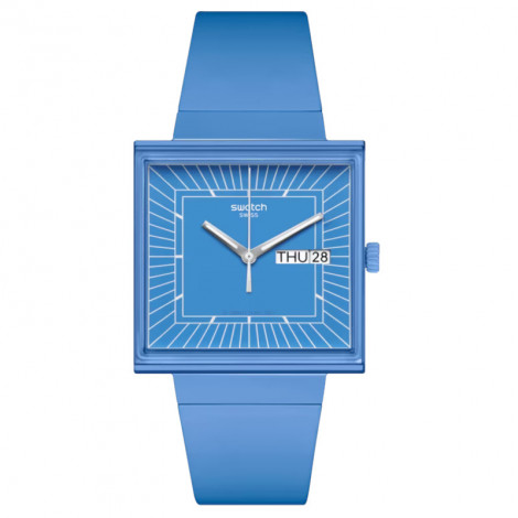 Szwajcarski modowy zegarek Swatch Bioceramic What If... Sky? S034S700
