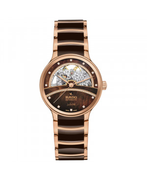 Szwajcarski elegancki zegarek damski RADO Centrix Automatic Diamonds R30029942
