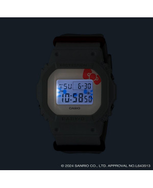 Sportowy zegarek damski Casio Baby-G x Hello Kitty BGD-565KT-7ER (BGD565KT7ER)