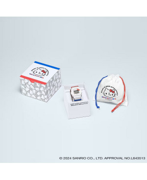 Sportowy zegarek damski Casio Baby-G x Hello Kitty BGD-565KT-7ER (BGD565KT7ER)