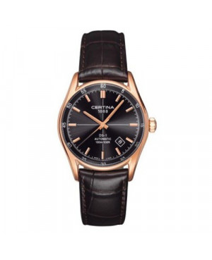 Szwajcarski, klasyczny zegarek męski Certina DS-1 Index C006.407.36.081.00 (C0064073608100)