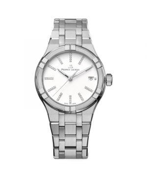 Szwajcarski elegancki zegarek damski MAURICE LACROIX AIKON AI1106-SS002-150-1