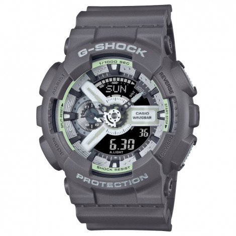 Sportowy zegarek męski Casio G-Shock Original Hidden Glow GA-110HD-8AER (GA110HD8AER)
