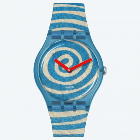 Modowy szwajcarski zegarek Swatch BOURGEOIS'S SPIRALS SUOZ364