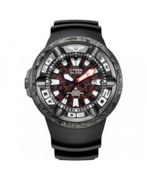Sportowy zegarek męski Citizen Promaster Marine Ecozilla x Godzilla Collaboration Diver BJ8059-03Z
