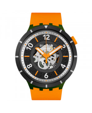 Szwajcarski modowy zegarek Swatch FALL-IAGE SB03G107