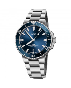 Szwajcarski zegarek męski do nurkowania Oris Aquis Date 01 733 7787 4135-07 8 22 04PEB