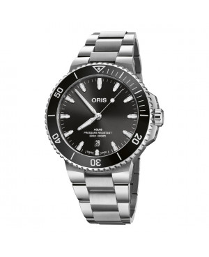 Szwajcarski zegarek męski do nurkowania Oris Aquis Date 01 733 7787 4154-07 8 22 04PEB