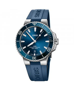 Szwajcarski zegarek męski do nurkowania Oris Aquis Date 01 733 7787 4135-07 4 22 35FC