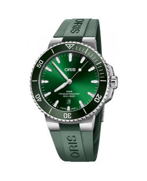Szwajcarski zegarek męski do nurkowania Oris Aquis Date 01 733 7789 4157-07 4 23 37FC