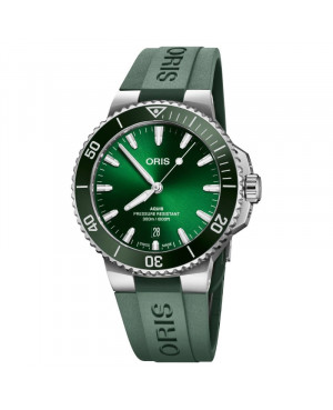 Szwajcarski zegarek męski do nurkowania Oris Aquis Date 01 733 7787 4157-07 4 22 37FC