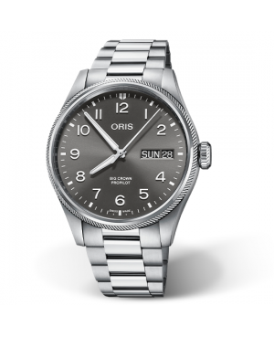 Szwajcarski zegarek męski dla pilotów ORIS Big Crown Pro Pilot Big Day Date 01 752 7760 4063-07 8 22 08P